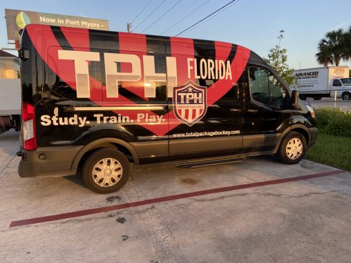 Vehicle lettering & partial wraps